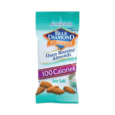 Blue Diamond Oven Roasted Sea Salt Almonds, 06 oz Bag, PK42, 42PK 5468